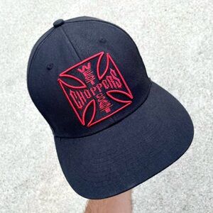 West Coast Choppers Custom Built Motorcycles Classic Black Snapback Hat